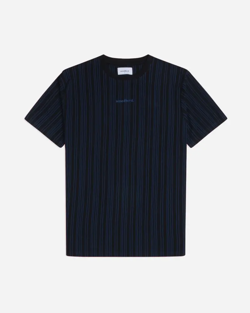 Braws Pique Tee - Black/Blue
