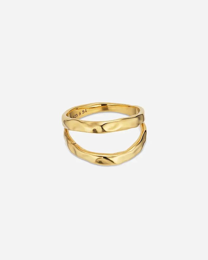 Breakup Ring - Forgyldt Sterling Sølv
