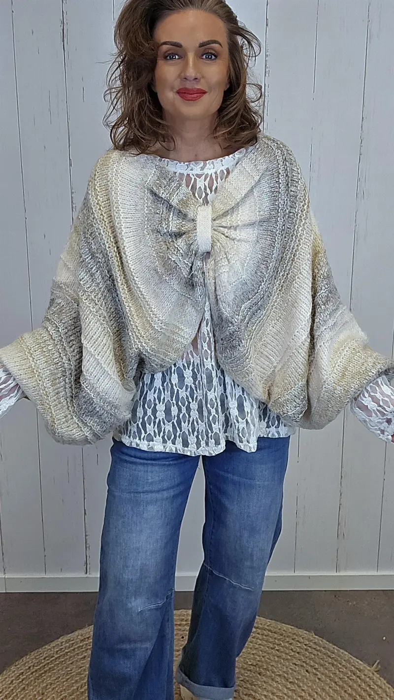 Brenda genser beige