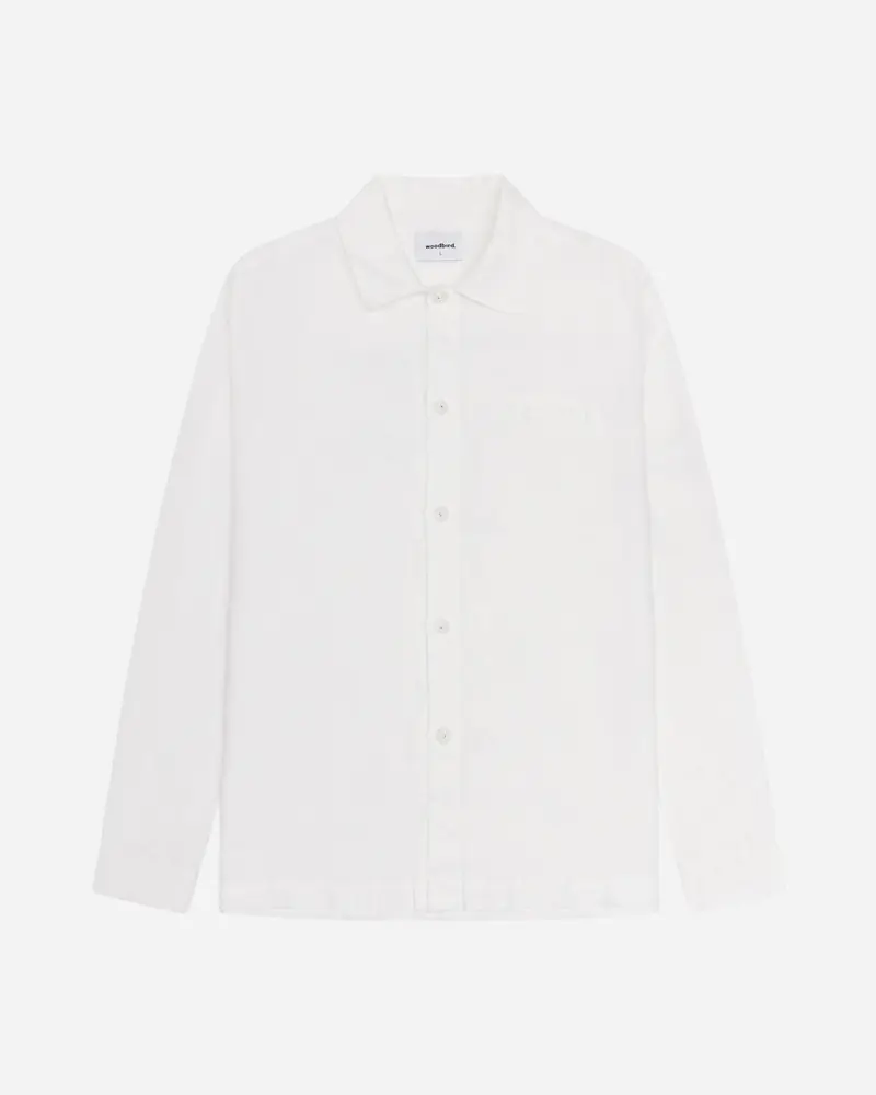 Brenti Linen Shirt - Off White