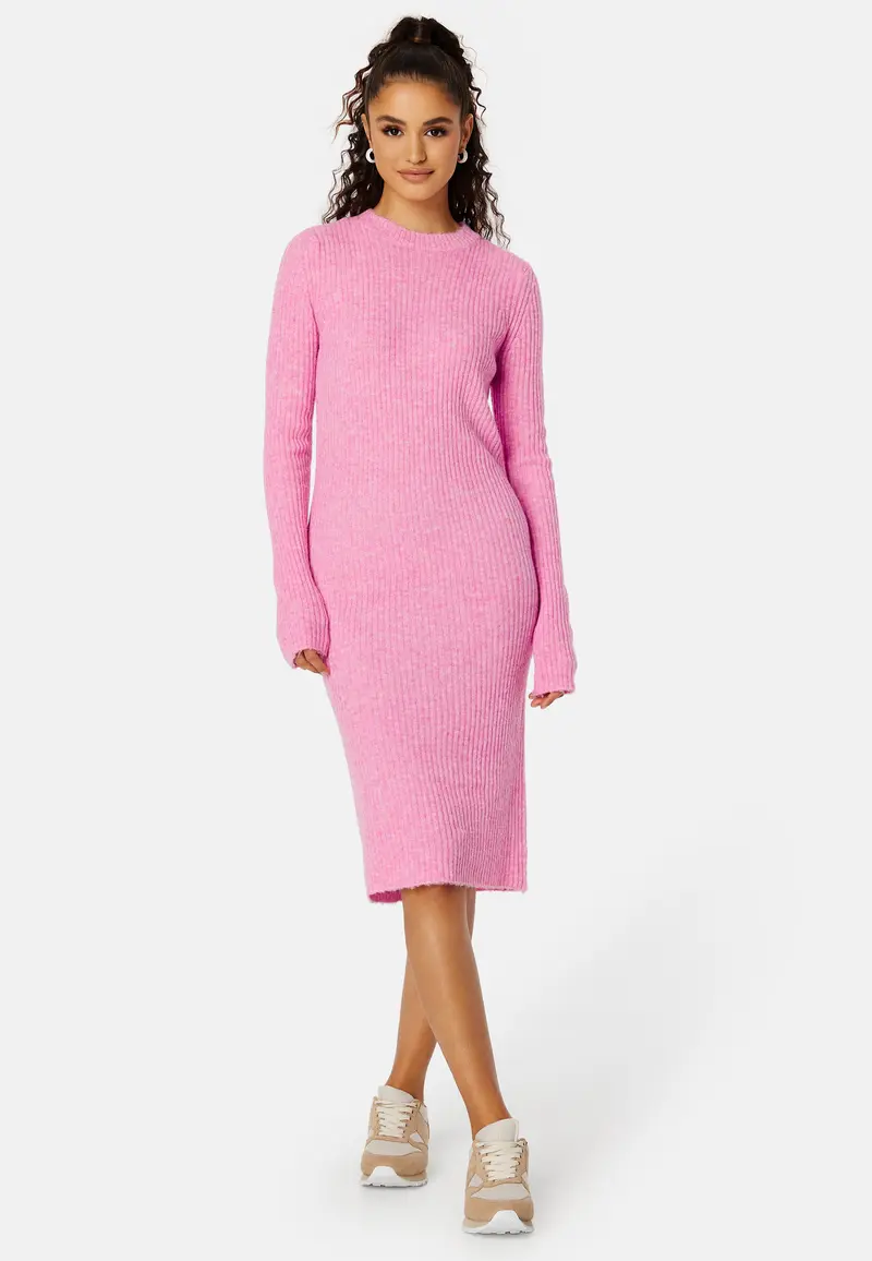 Britany LS O-Neck Dress