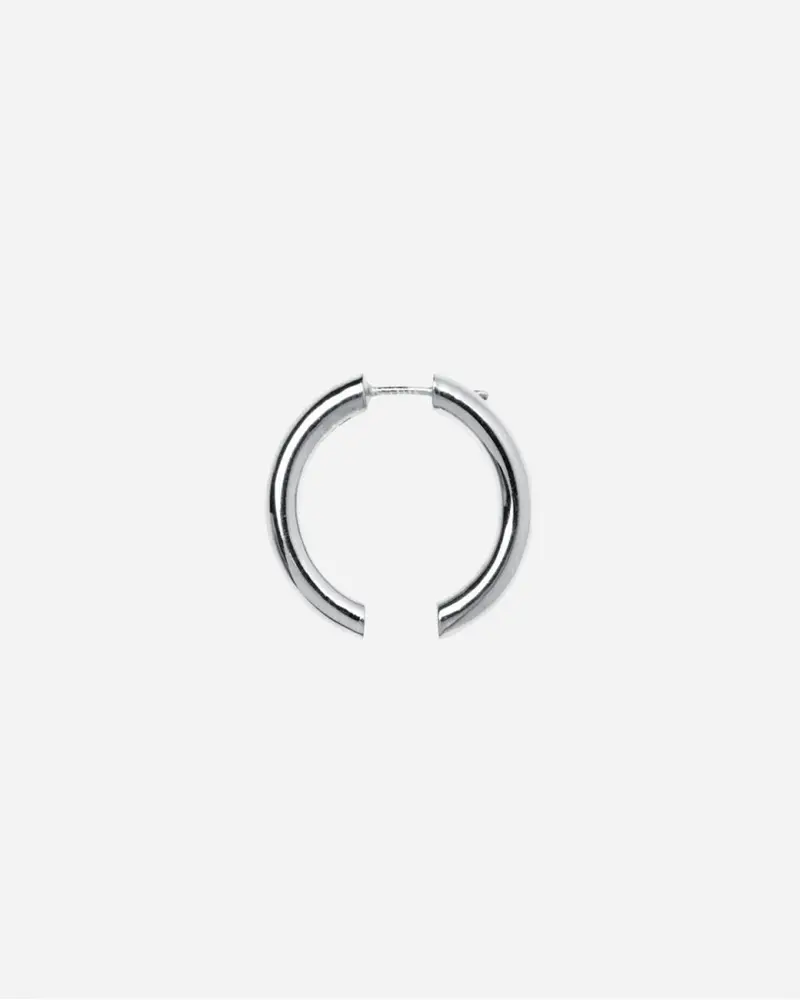 Broken 25 earring - Silver HP