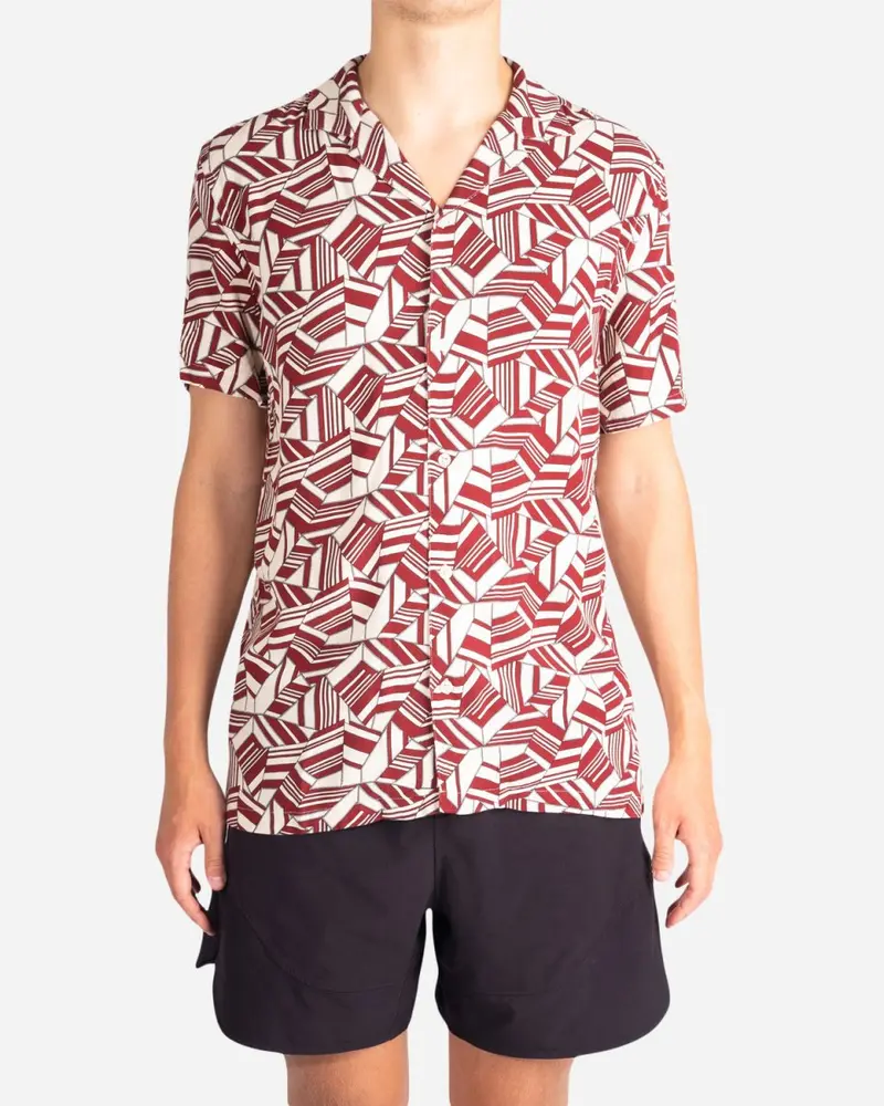 Buck Geo Shirt - Kit/Red