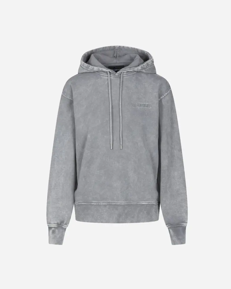 Bulky Hoodie - Grey Acid Logo