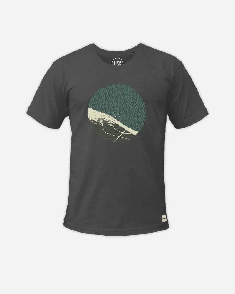 BUNKERS MENS TEE - Grey