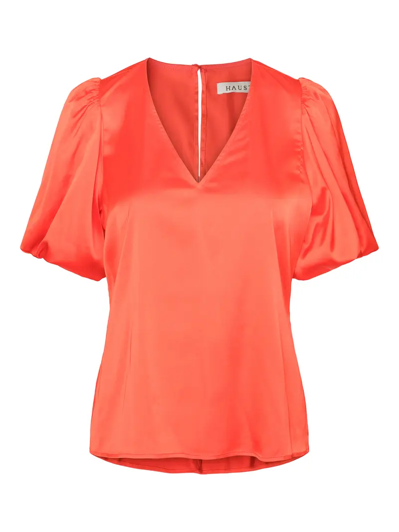 Button blouse Orange
