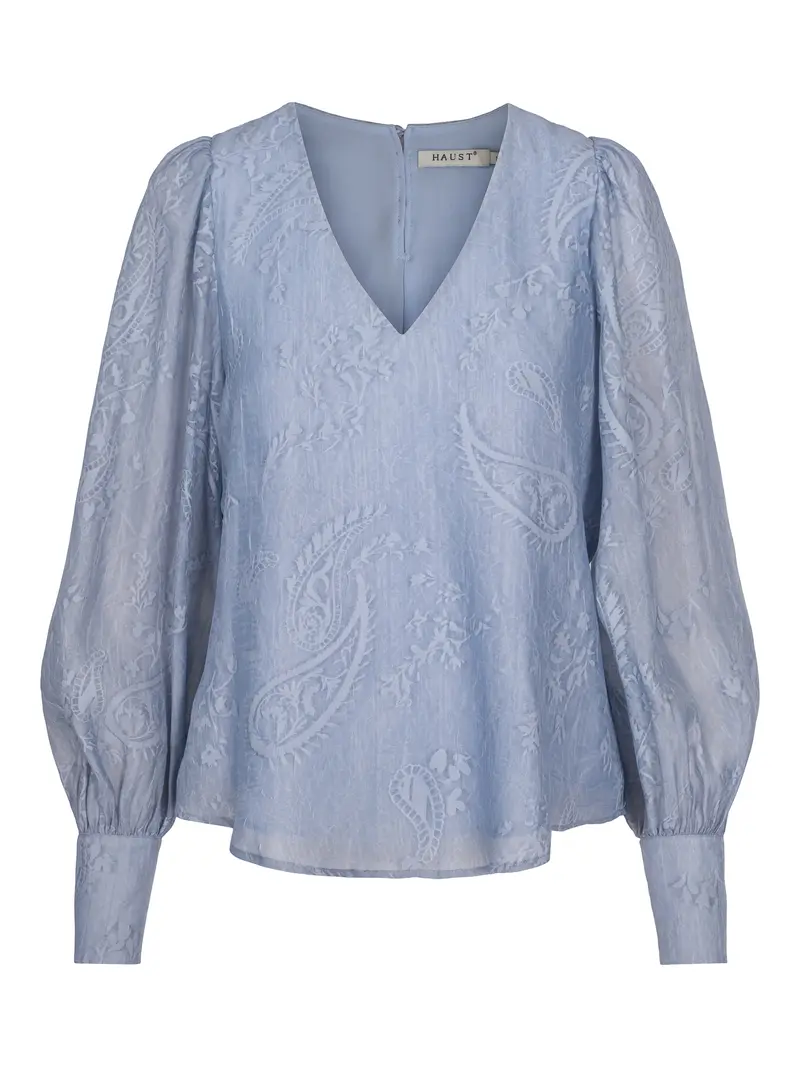 Button fab blouse Blue