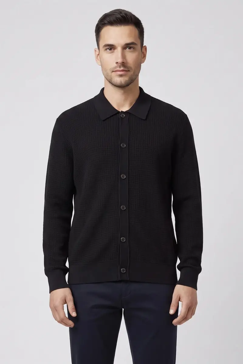 C-Laconico Cardigan Black