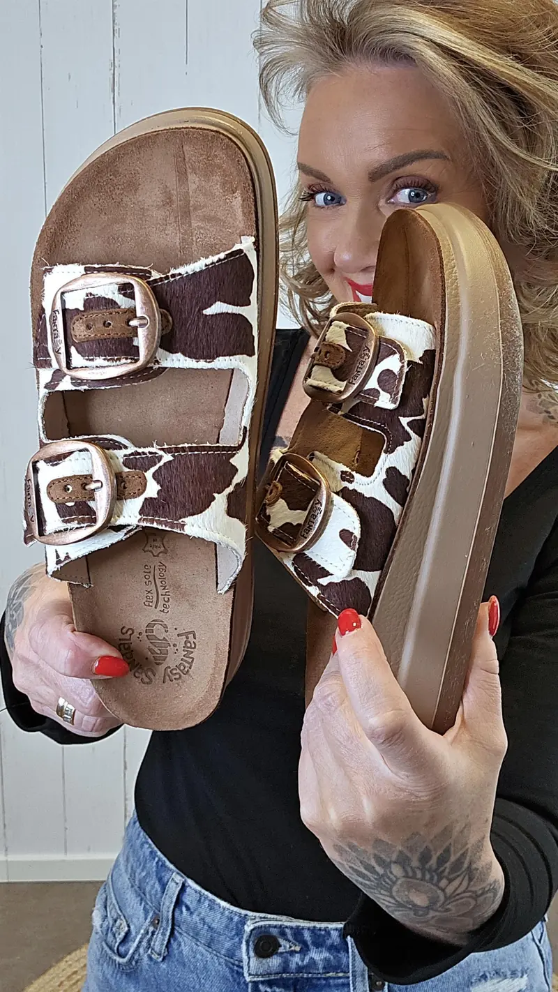 Cacao cow sandaler