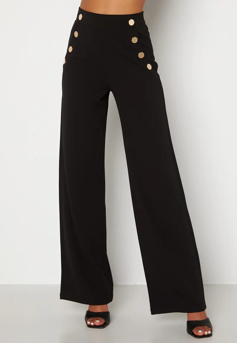 Calandra jersey button pants