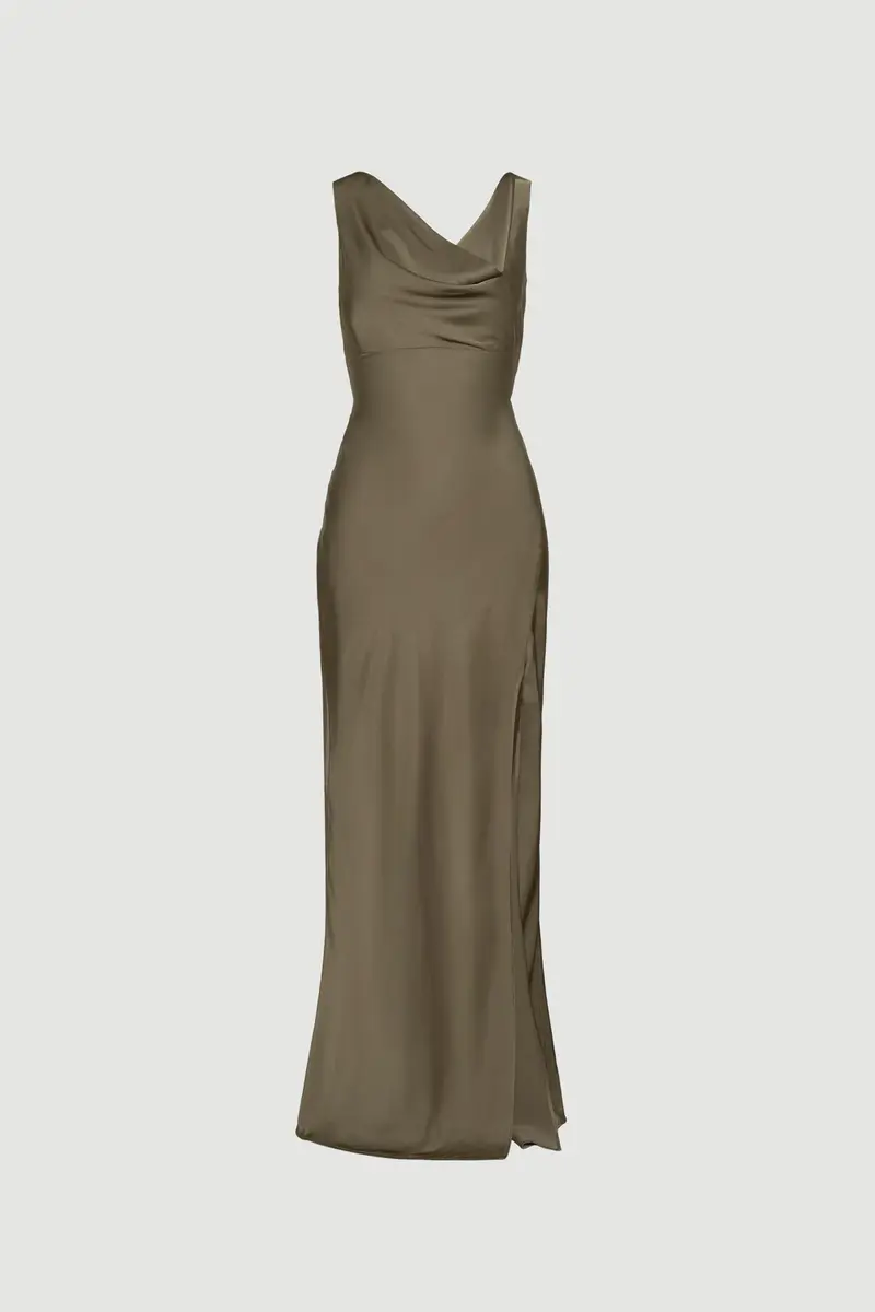 Cameron Dress Burnt Olive
