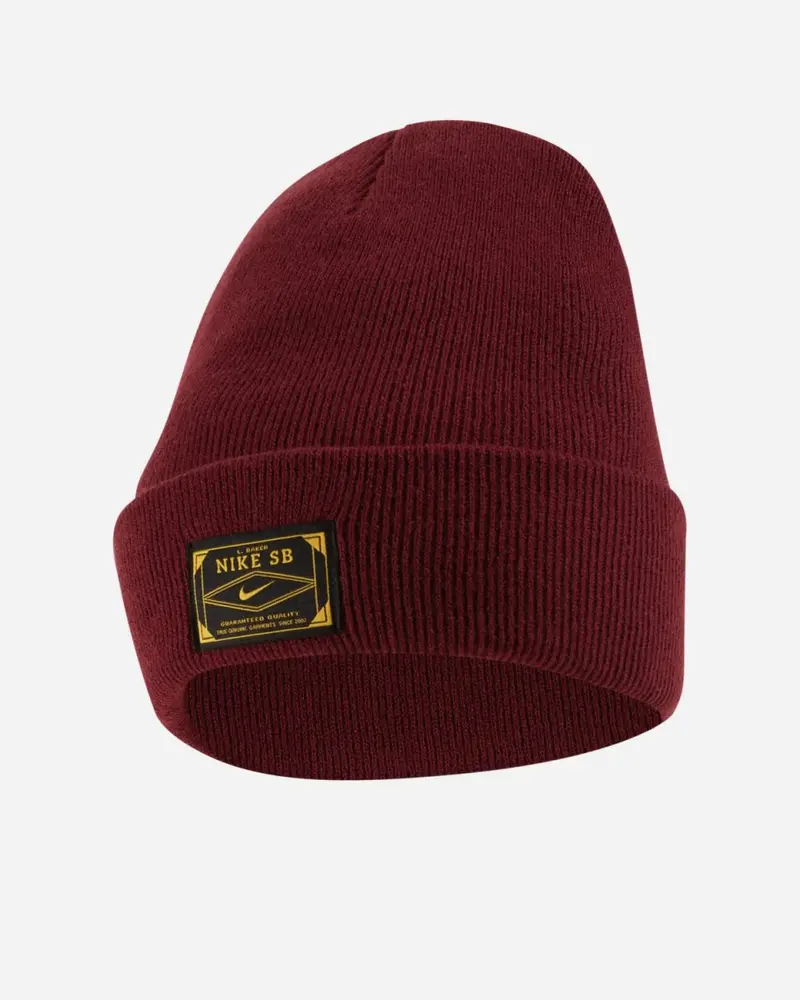 Cap Utility Beanie ISO - Night Maroon