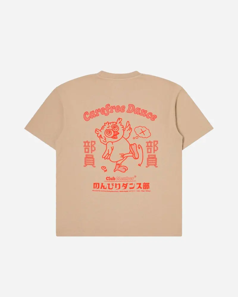 Carefree Dance Club T-Shirt - White Pepper