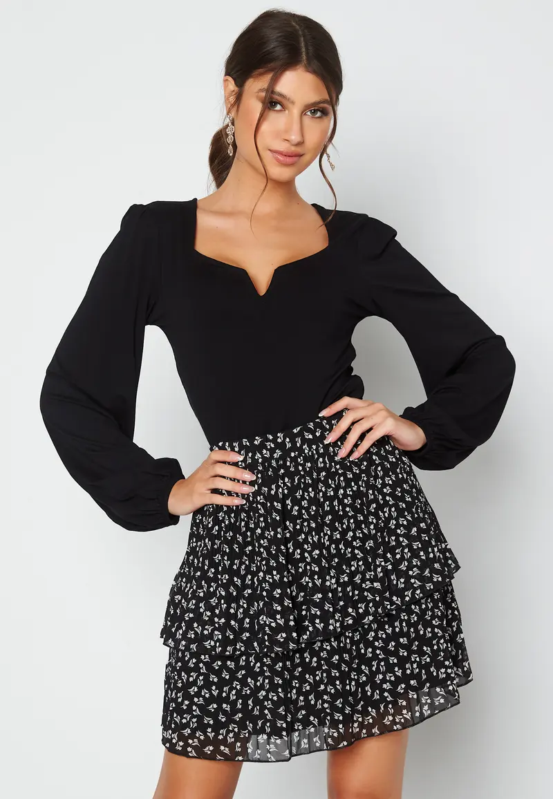 Carlotta flounce skirt