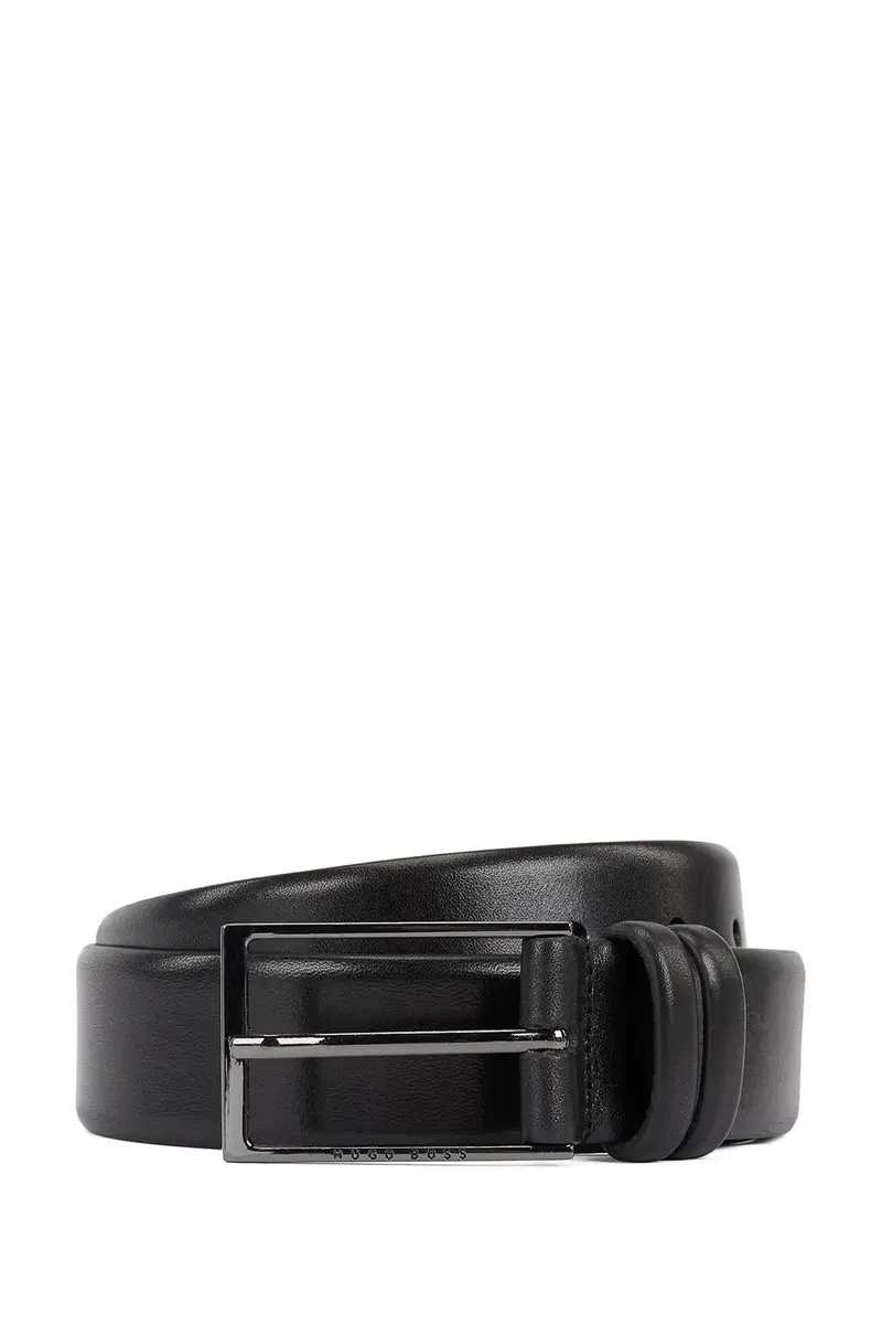 Carmello Leather Belt Black