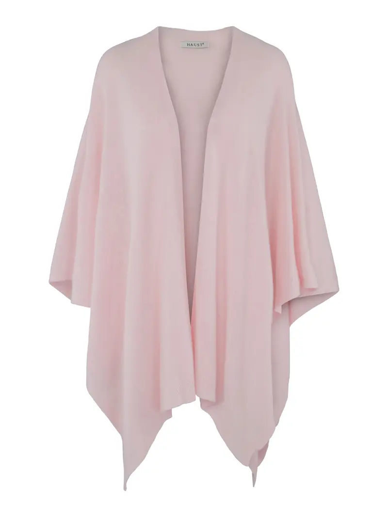 Cashmere poncho-cardigan Lyserosa