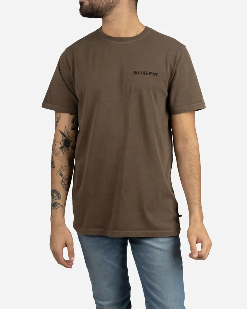 Casual Tee - Brown