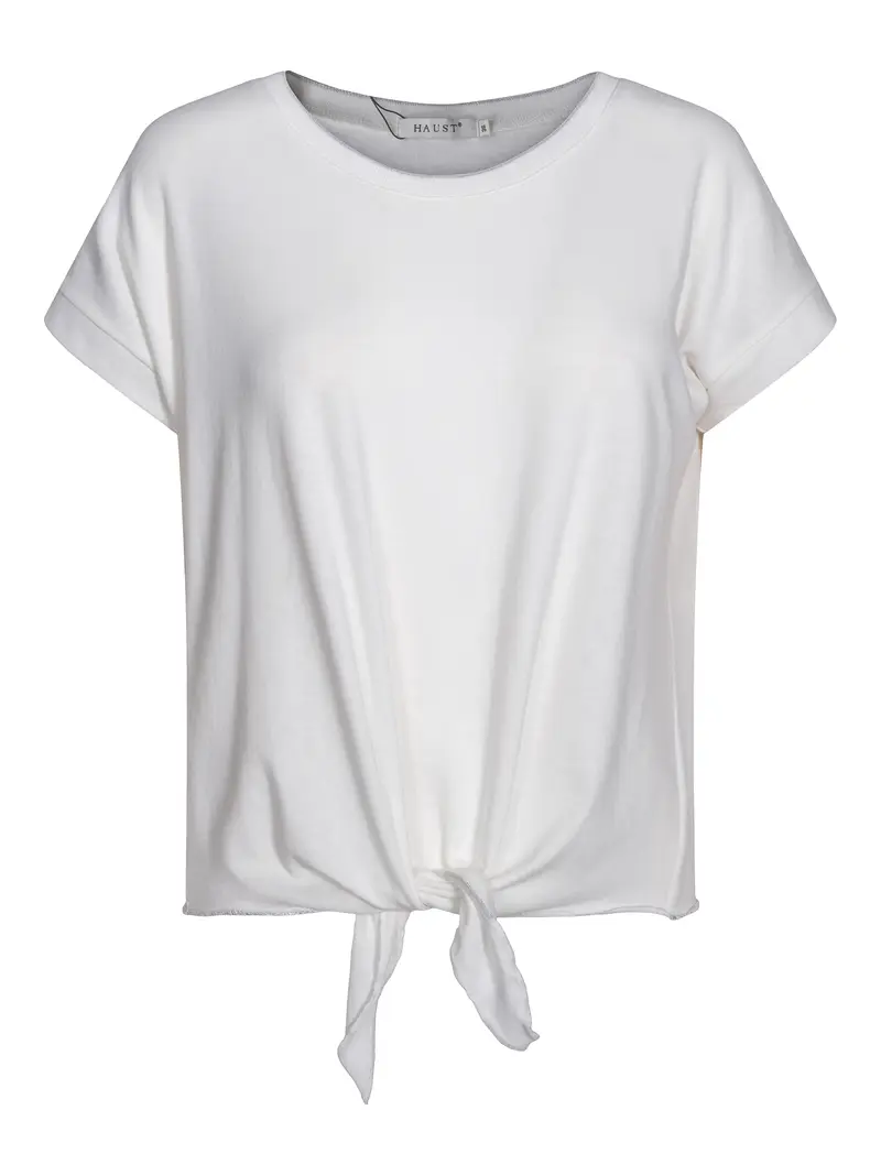 Casual tie top Hvit