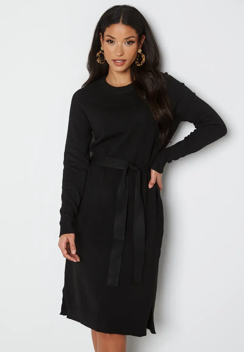 Cava LS O-Neck Knit Dress