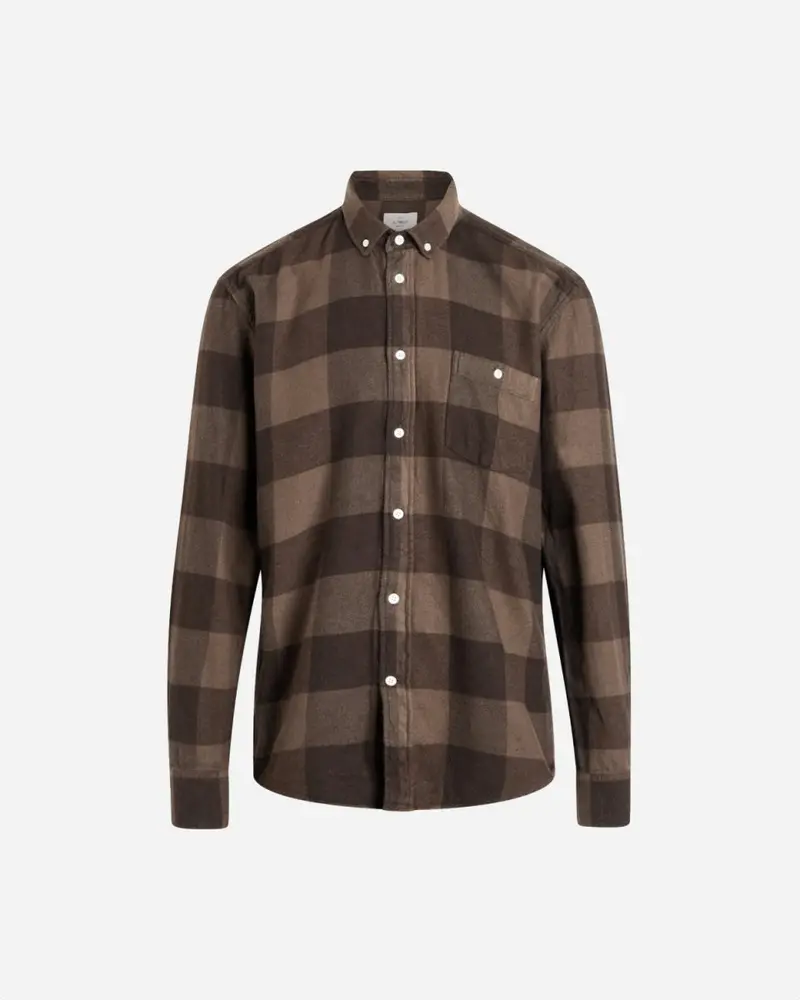Cecil shirt - Coffee/Black
