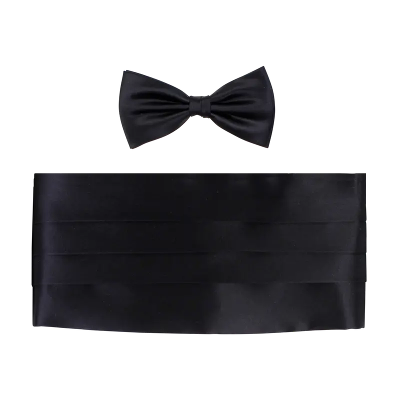 Ceremony Cummerbund Set Black