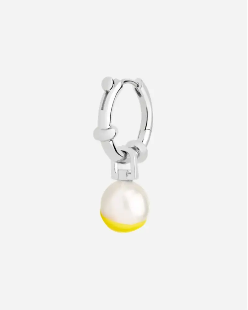 Cha Cha Earring Celery - Silver HP