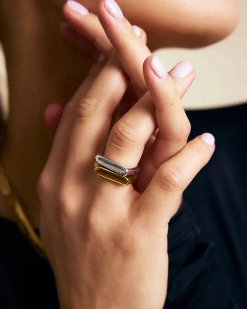 Charlie Signet Ring Gold