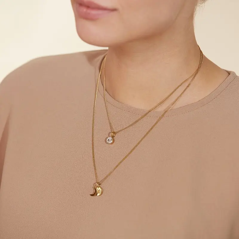 Charmentity Chain Curb 50 cm Gold