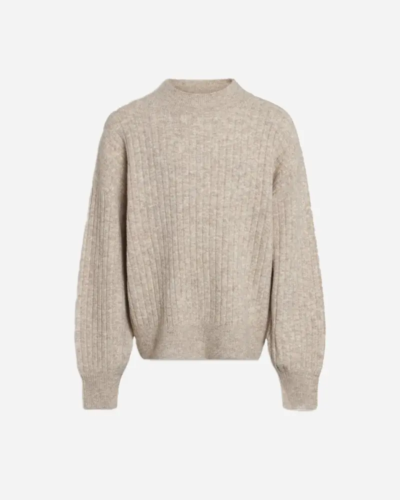 Cherry Knit - Coffee Brown