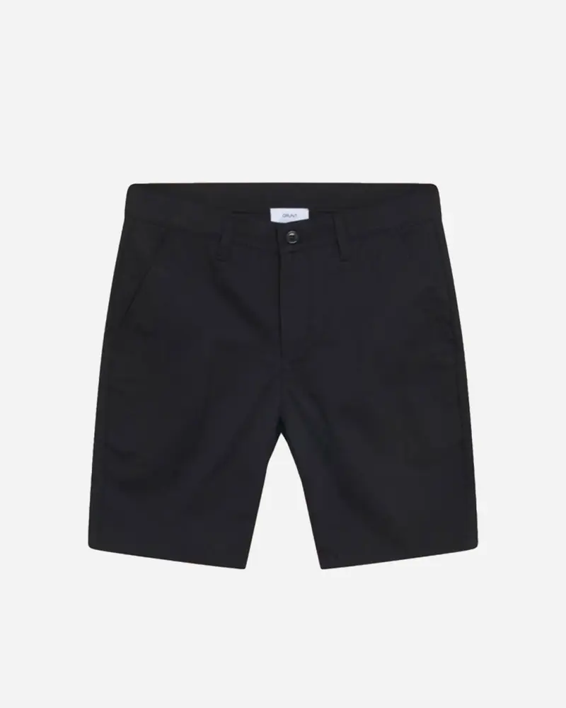 Chino Twill Shorts - Black