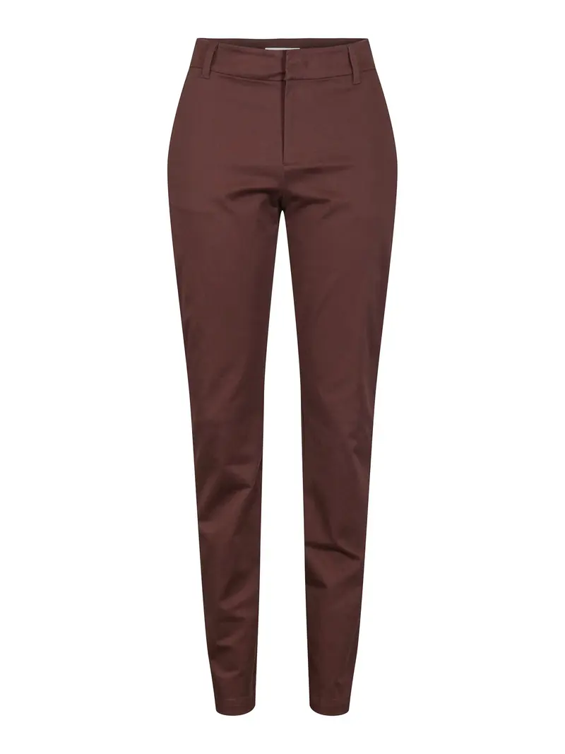 Chinos cotton stretch Dark Brown