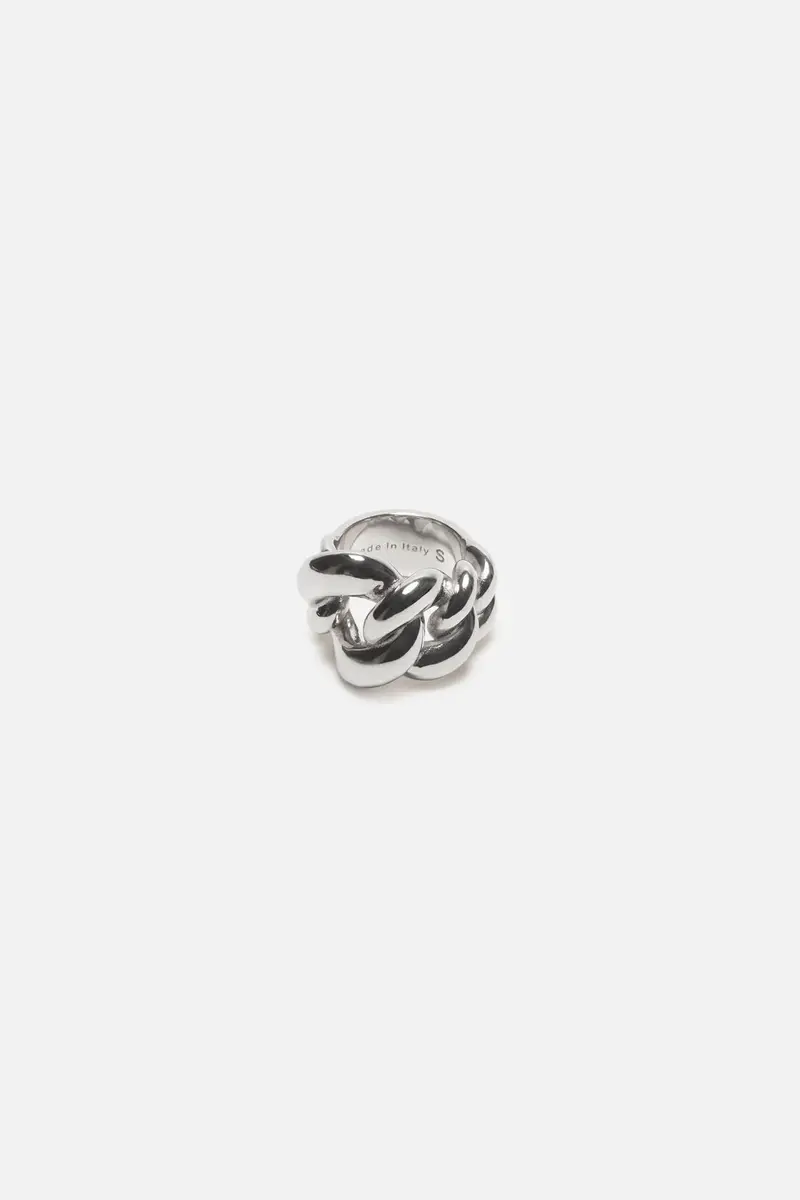 Chunky Chain Ring Silver