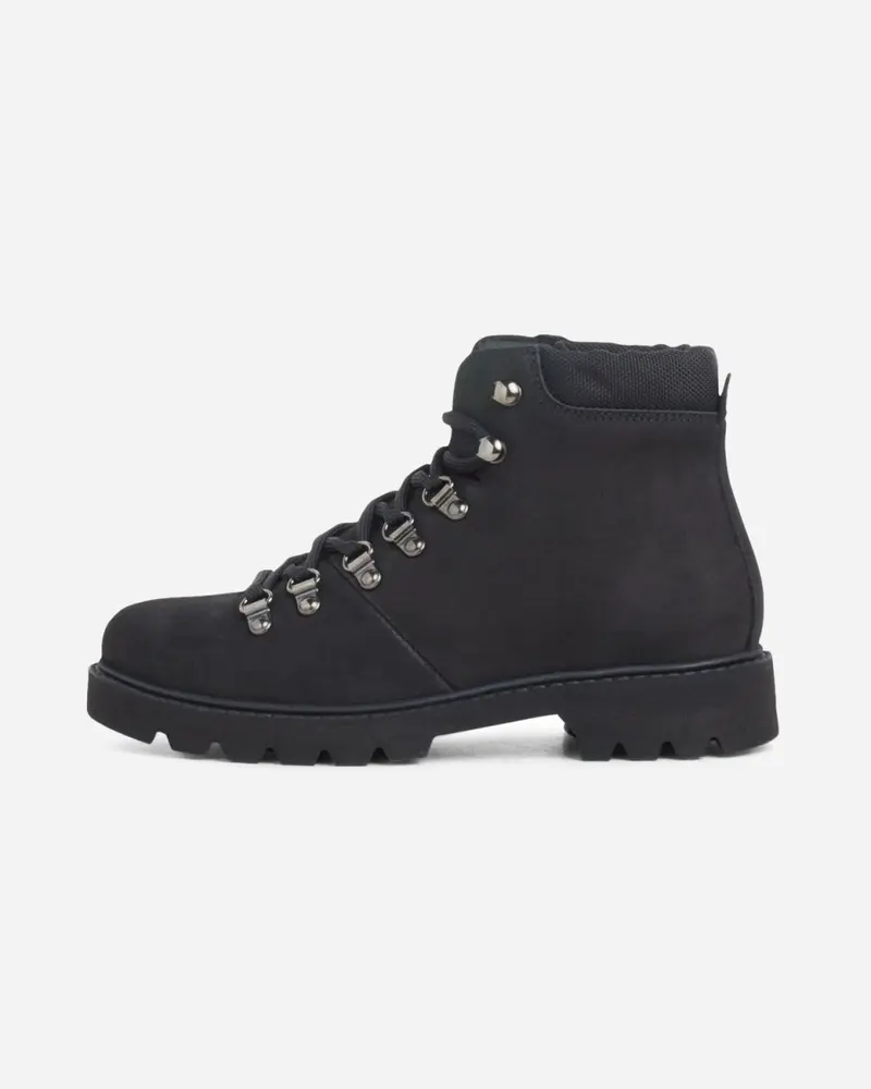 City Hiker - Black Nubuck