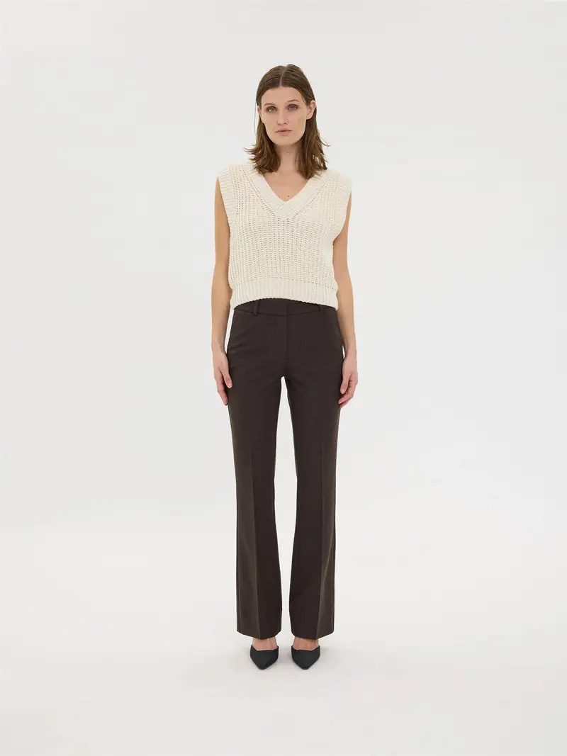 ClaraFV 032 Long - Mocca Check