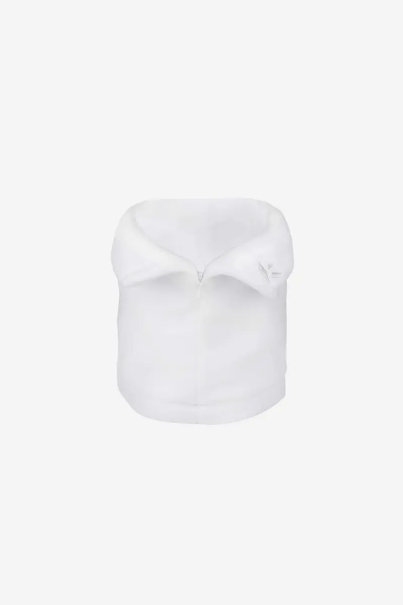 Classic Halfzip Neckband White