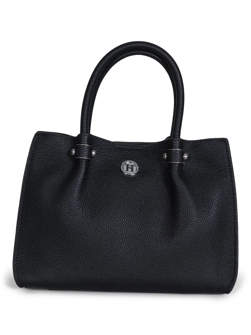 Classic leather bag Black