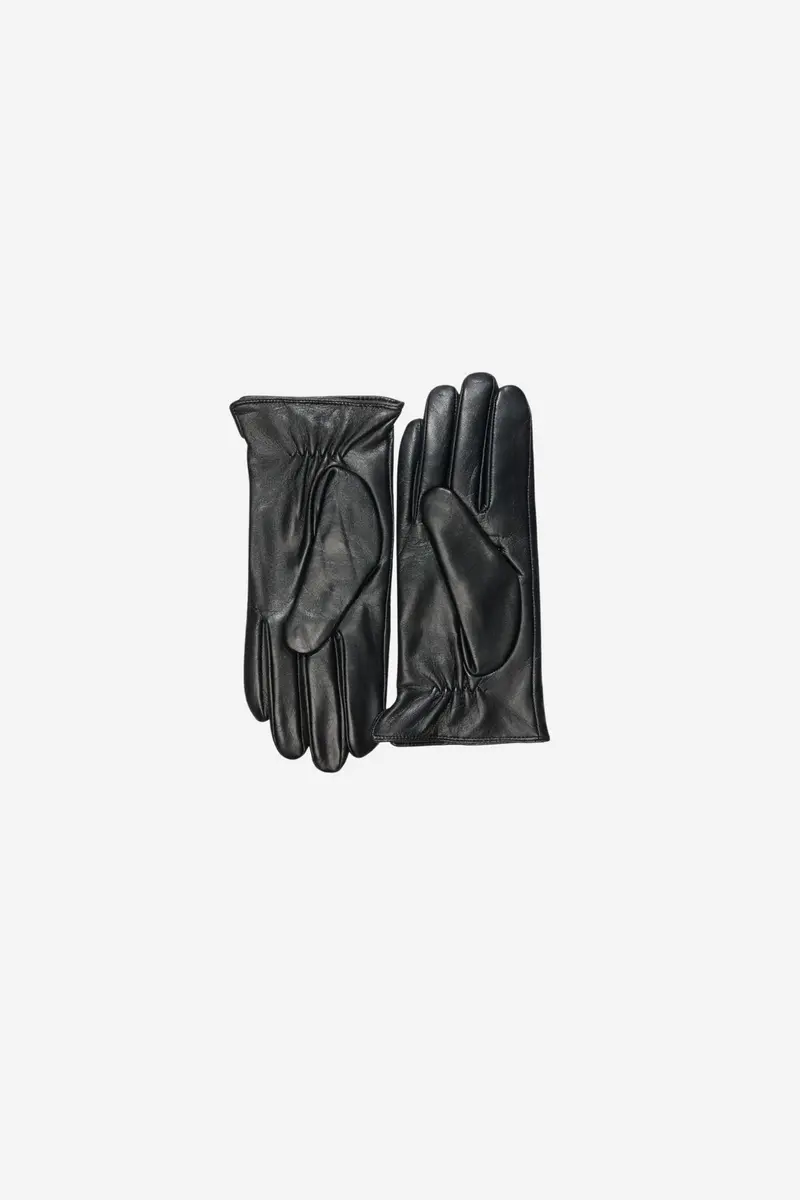 Classic Leather Gloves Black