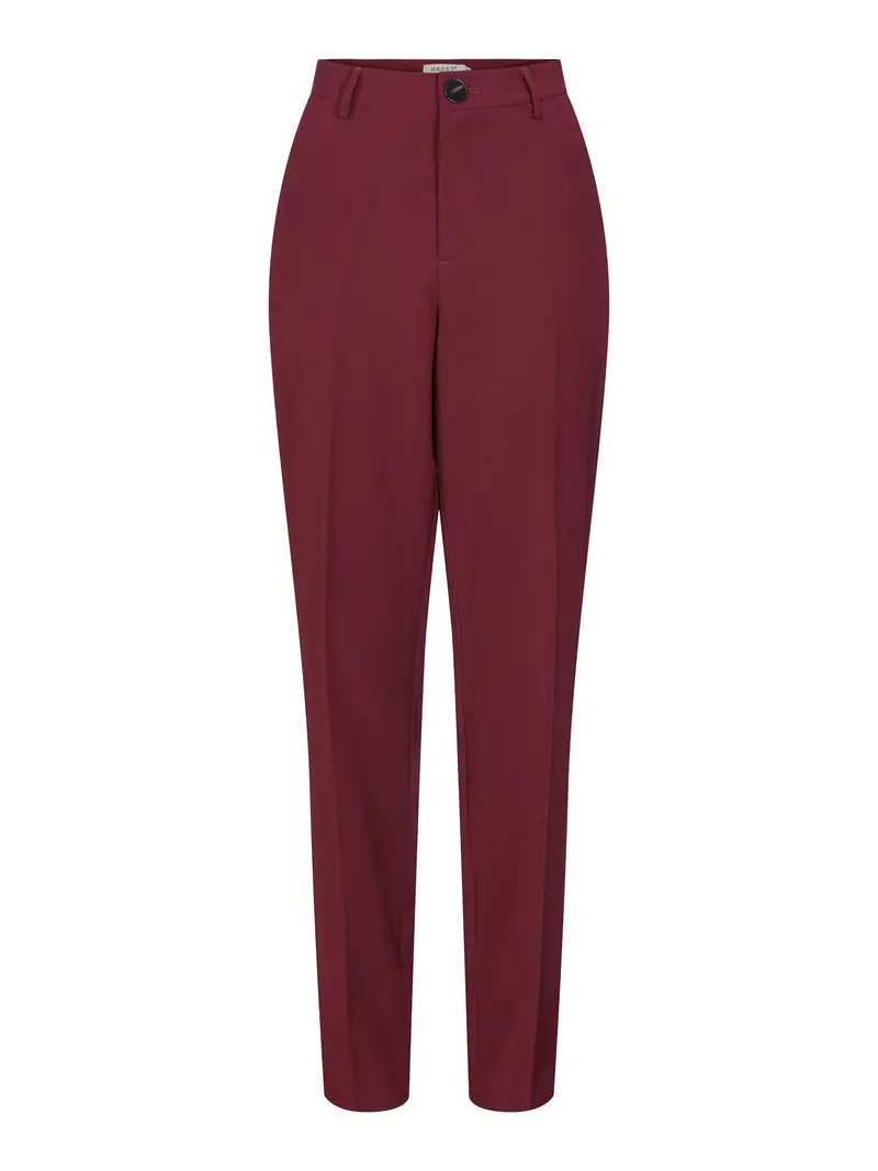 Classic tailored trouser Deep burgundy