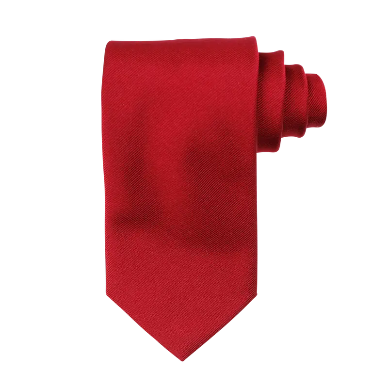 Classic Tie Wine Red