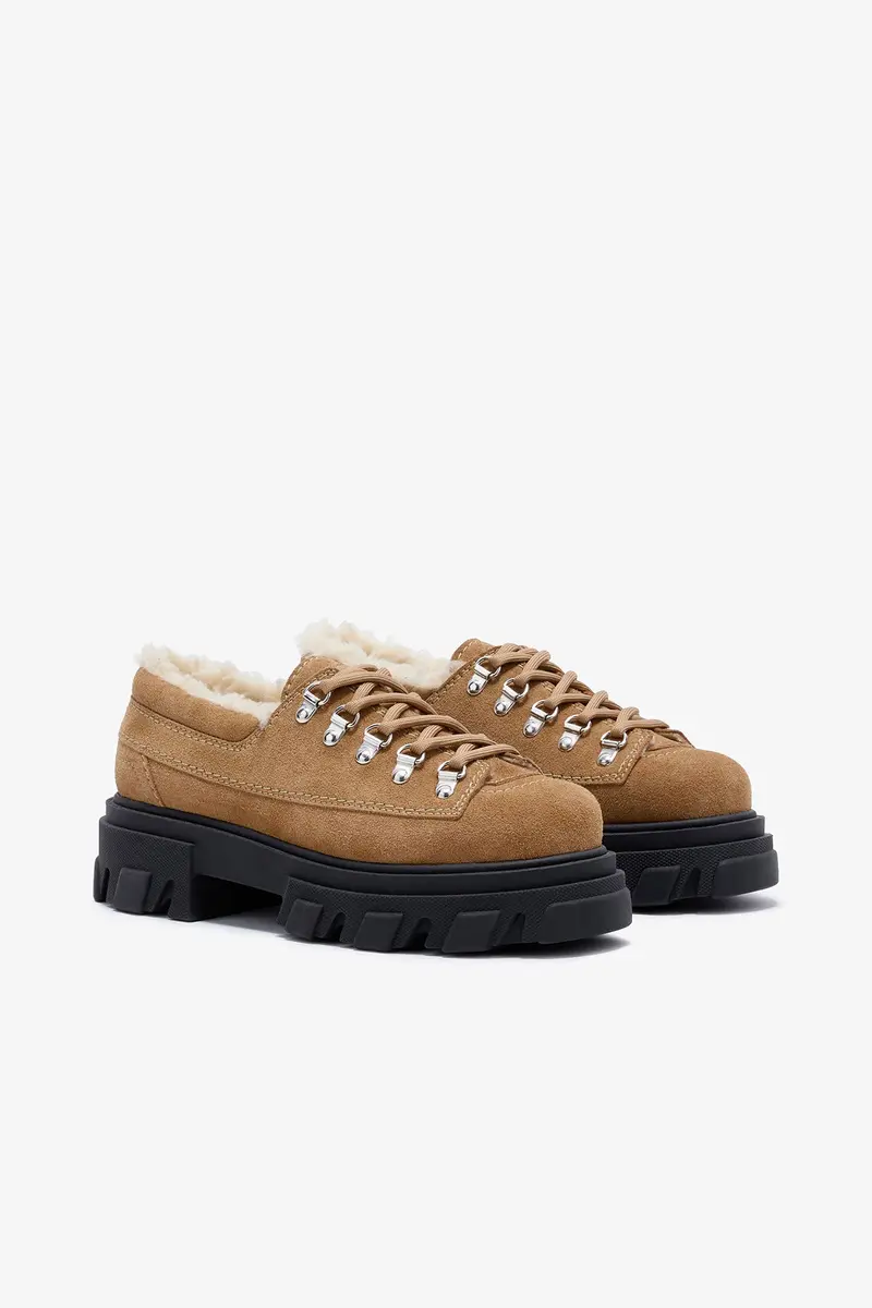 Cleated Derbies Suede