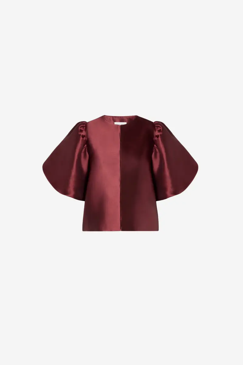 Cleo Blouse Wine