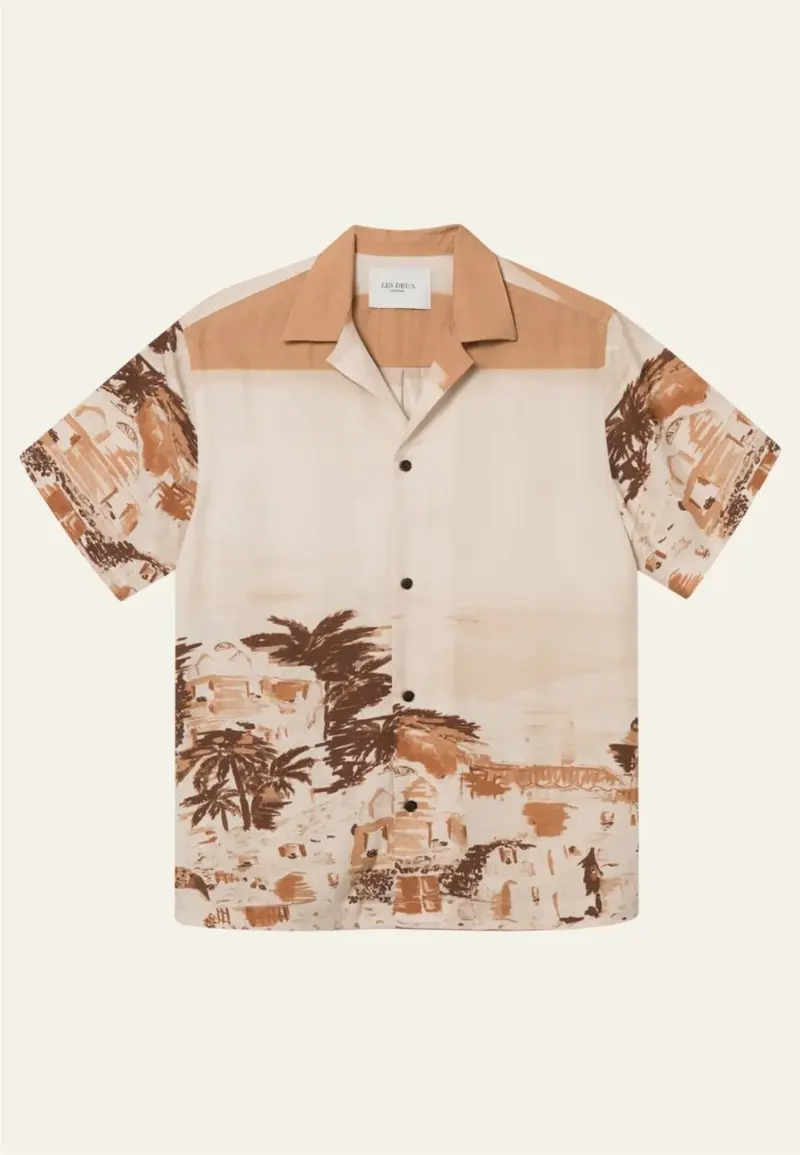 Coastal aop ss shirt