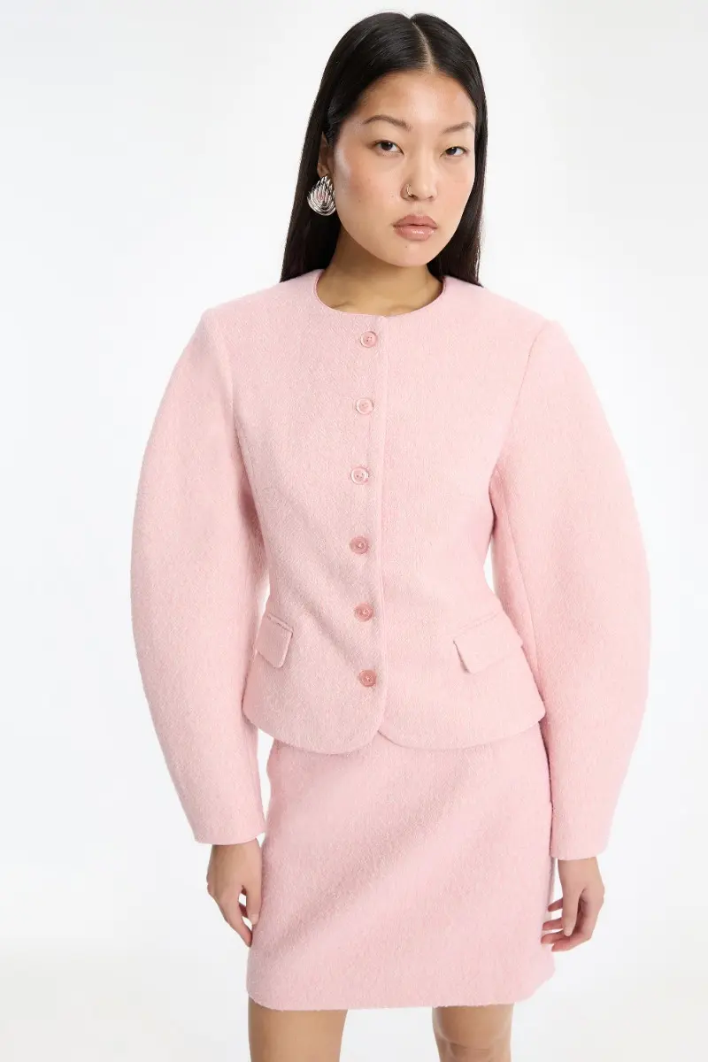Cocoon Sleeved Jacket - Cherry Blossom