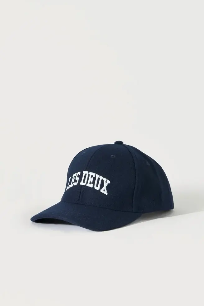 Collage Baseball Cap Dark Navy