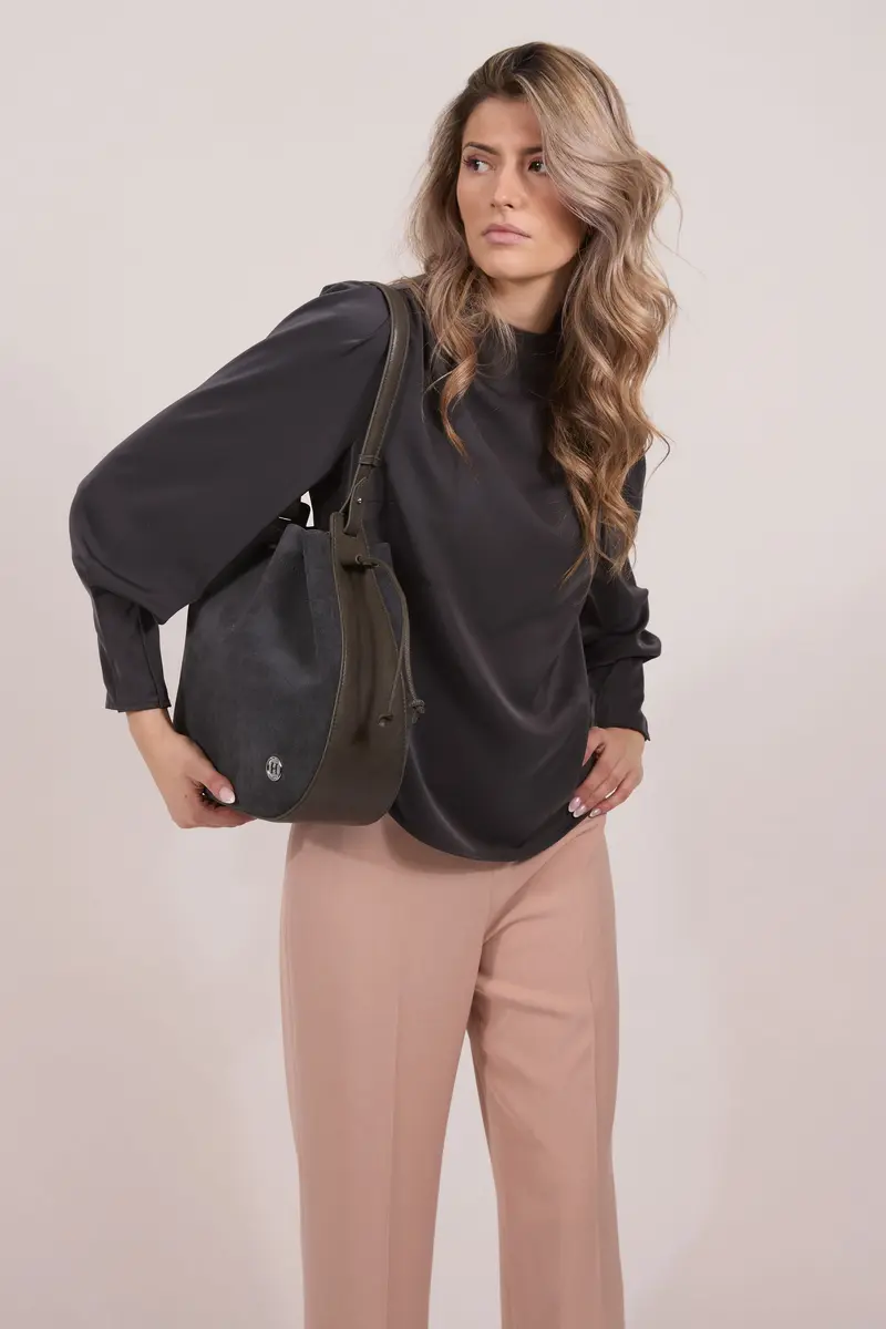 Collar shirt Grey