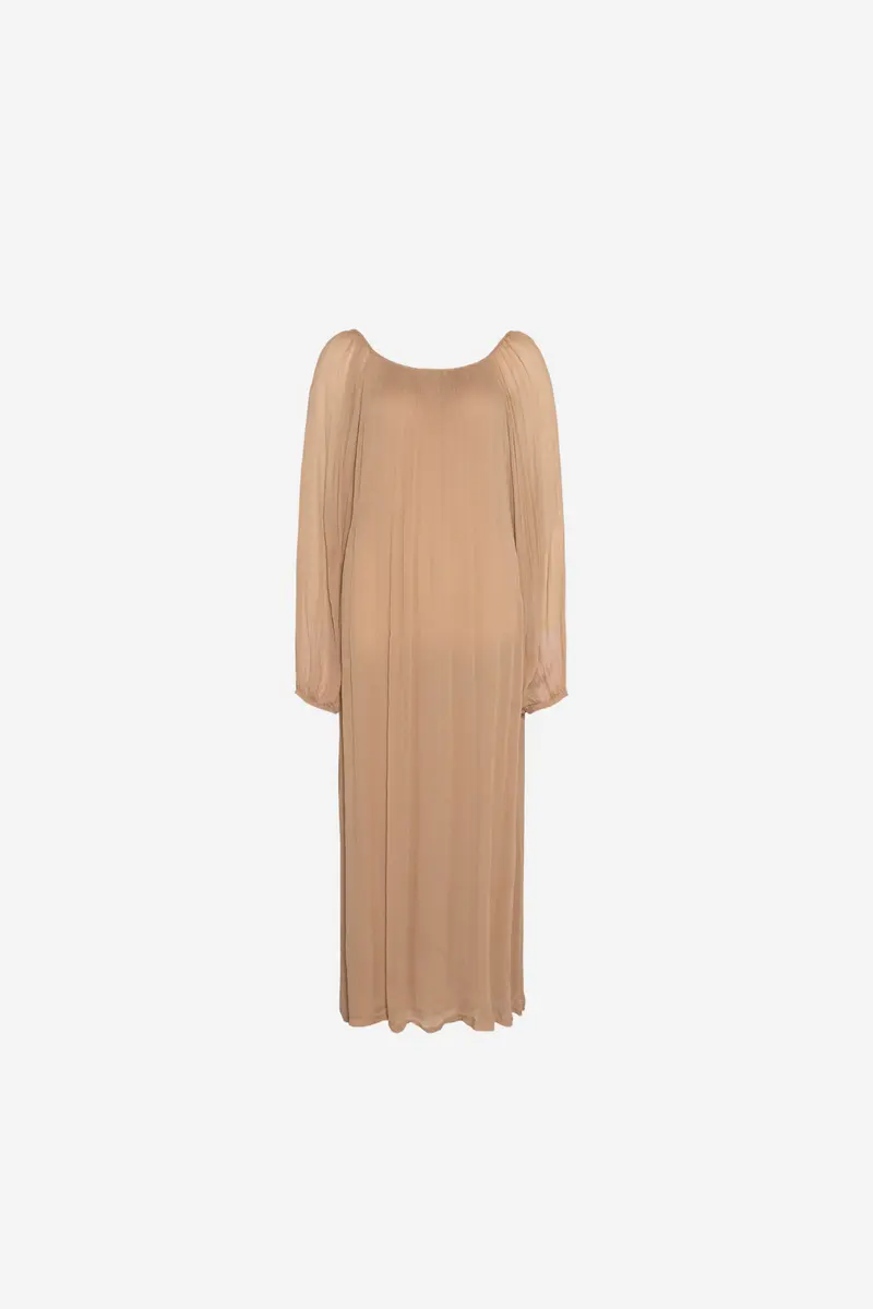 Como Dress Warm Taupe