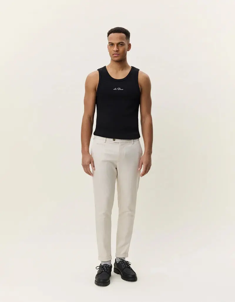 Como Herringbone Suit Pants