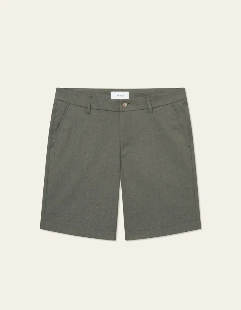 Como Reg Herringbone Shorts