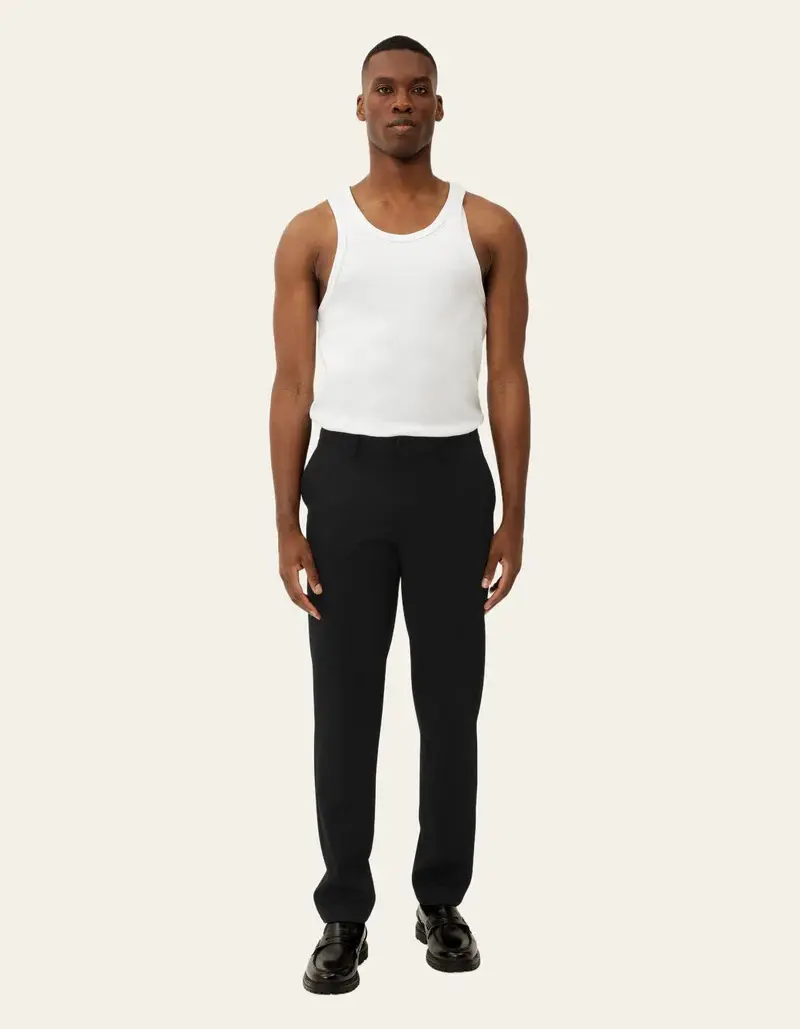 Como Reg Suit Pants Black