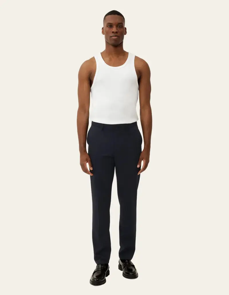 Como Reg Suit Pants Dark Navy